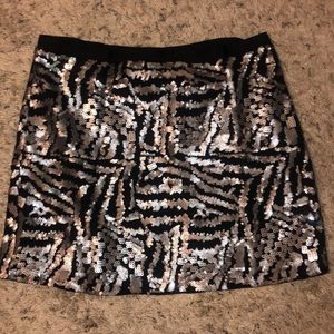Sequin skirt